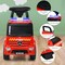 Costway Kids Ride On Fire Engine Licensed Mercedes Benz Push and Ride Racer Red